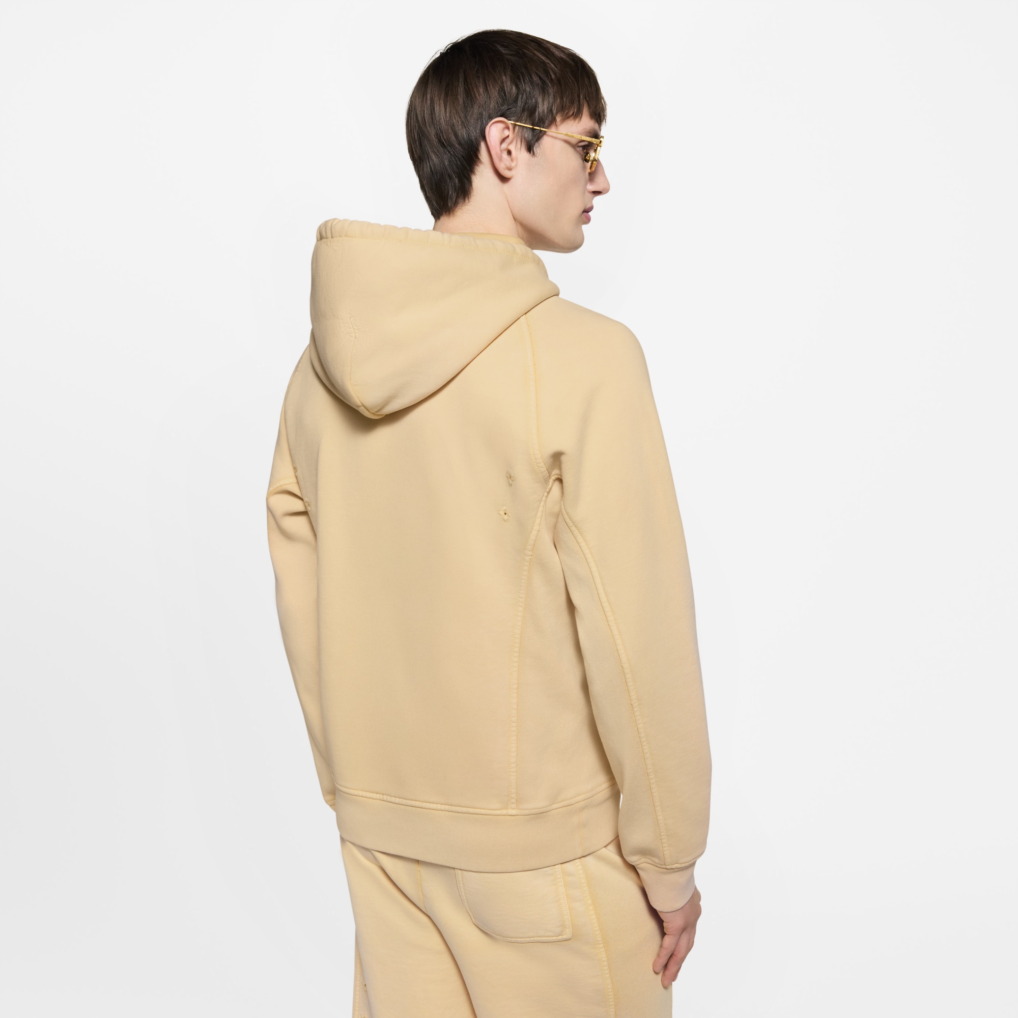 Washed Ribbed Hoodie - Ready-to-Wear | LOUIS VUITTON